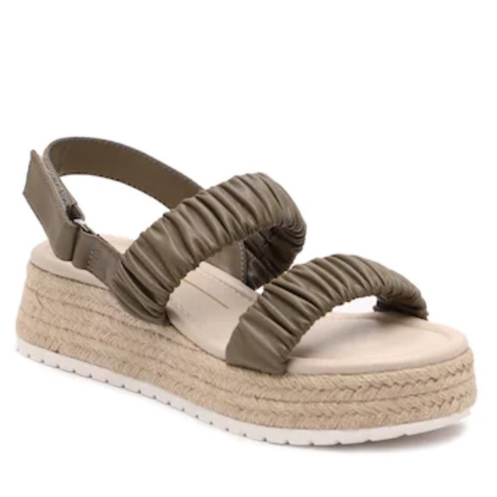 DOLCE VITA MIZZA ESPADRILLE WEDGE SANDAL / 7.5 NO BOX